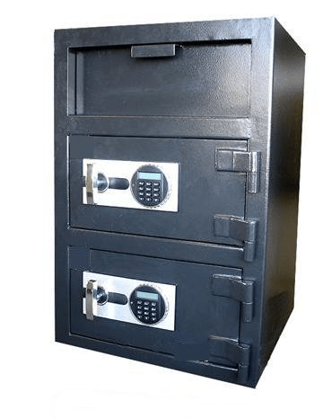 Heavy Duty Electronic Dual Door Drop Safe