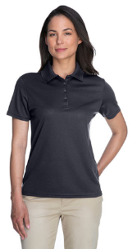 Women Carbon Blank Polo - S